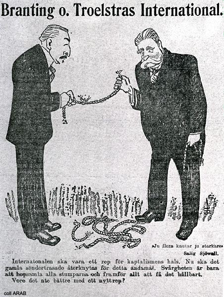Die Internationale von Branting und Troelstra